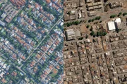 Comparativo de arborização do Lago Sul com Santa Maria