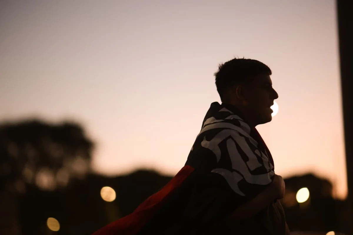 Torcedores chegam animados para Olimpia x Flamengo no Mané Garrincha - imagem 1 Torcedores chegam animados para Olimpia x Flamengo no Mané Garrincha - imagem 1