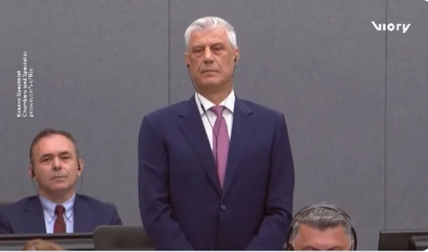 imagem colorida ex-presidente kosovo hashim thaci