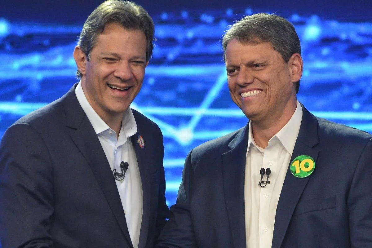 Fernando Haddad e Tarcísio de Freitas Fernando Haddad e Tarcísio de Freitas