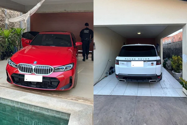 PF apreende carros de luxo em operação contra golpe na Caixa Econômica