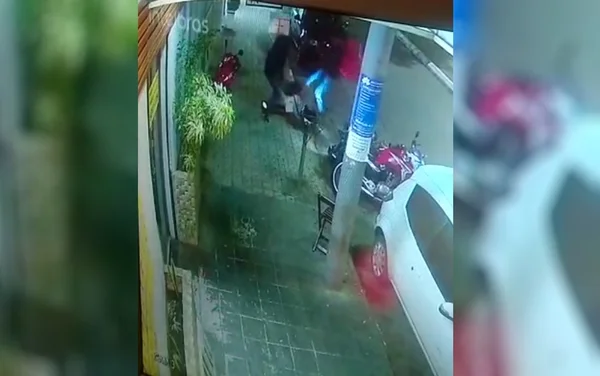 Suspeito de roubo é agredido em lanchonete de Anápolis, Goiás