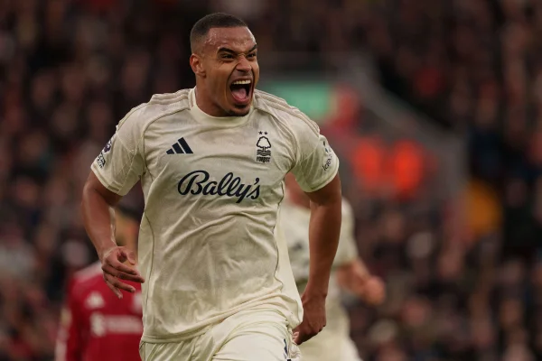 Foto colorida de Murillo, do Nottingham Forest - Metrópoles