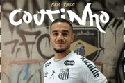Coutinho é o novo jogador do Santos Coutinho é o novo jogador do Santos