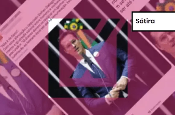 Post satiriza deputado que votou contra igualdade salarial de gênero