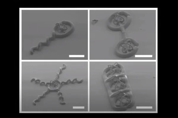 Robô microscópico percorre veias e deixa remédios