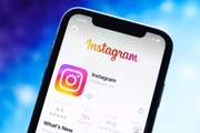 Logo do Instagram é exibido na Apple App Store Logo do Instagram é exibido na Apple App Store