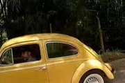Fusca amarelo protagonizou fuga cinematográfica na Grande SP Fusca amarelo protagonizou fuga cinematográfica na Grande SP