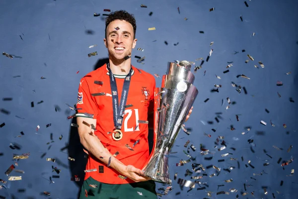 Foto colorida de Diogo Jota, seleção portuguesa - Metrópoles