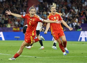 Aitana Bonmatí fez o gol que classificou a Espanha para a final