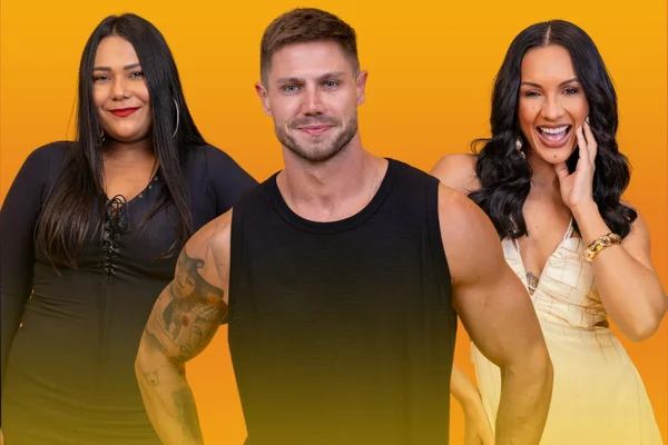 Chaiany Andrade, Jonas Sulzbach e Maxiane Rodrigues