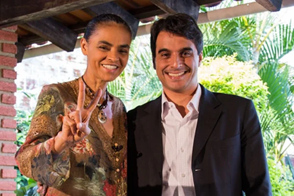 Ministra do MMA, Marina Silva, e o novo secretário de controle do desmatamento, André Lima - Metrópoles