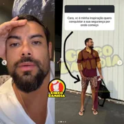 Pedro Andrade deu alguns indícios do namoro com Sandy Pedro Andrade deu alguns indícios do namoro com Sandy