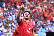 João Neves abriu o placar para a seleção portuguesa João Neves abriu o placar para a seleção portuguesa