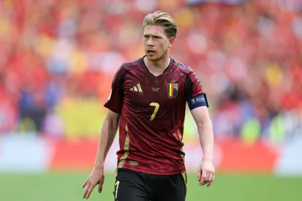 Imagem colorida de Kevin De Bruyne, jogador da Bélgica- Metrópoles