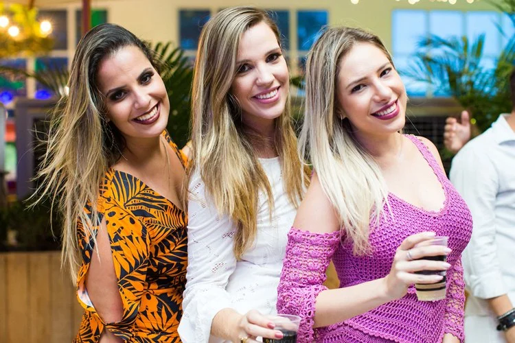 Raysa Mendanha, Daniela Kruger e Anna Fuly Raysa Mendanha, Daniela Kruger e Anna Fuly