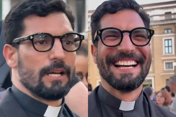 O padre Jefferson Merighetti
