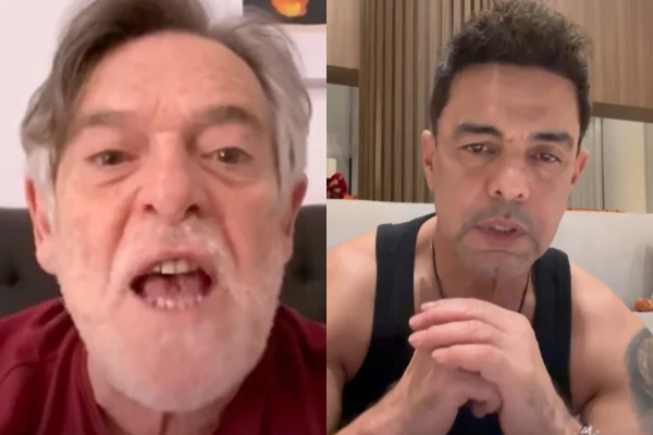 José de Abreu se revolta e chama Zezé di Camargo de “oportunista”