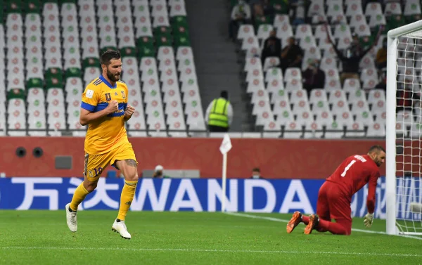 Com gol de Gignac, Tigres vence e elimina Palmeiras do Mundial de Clubes