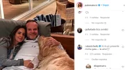 Rubinho retribuiu a declaração de amor no Instagram Rubinho retribuiu a declaração de amor no Instagram