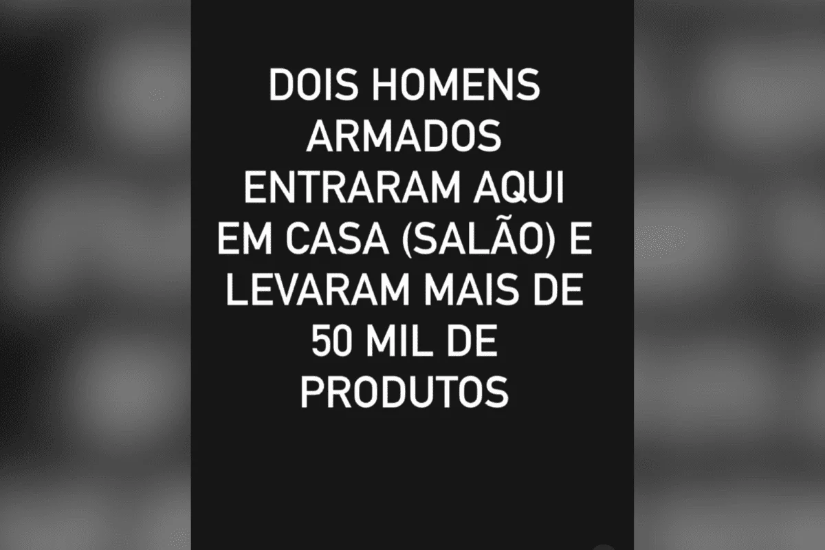 Karlla Alves desabafa nas redes e afirma que salão fechará por uma semana após furto Karlla Alves desabafa nas redes e afirma que salão fechará por uma semana após furto