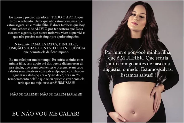 “Não vou me calar”, diz Pamella Holanda, ex de DJ Ivis, após agressão