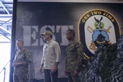 Chefe do pentágono com militares Chefe do pentágono com militares
