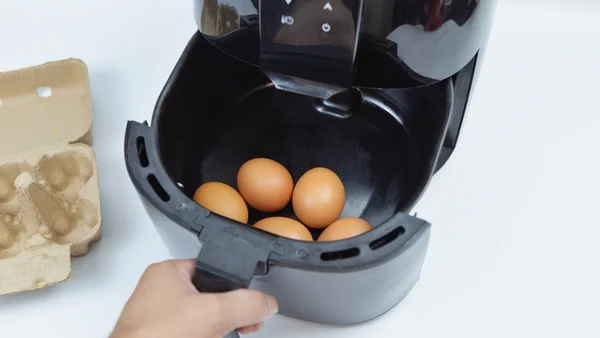 ovos na air fryer