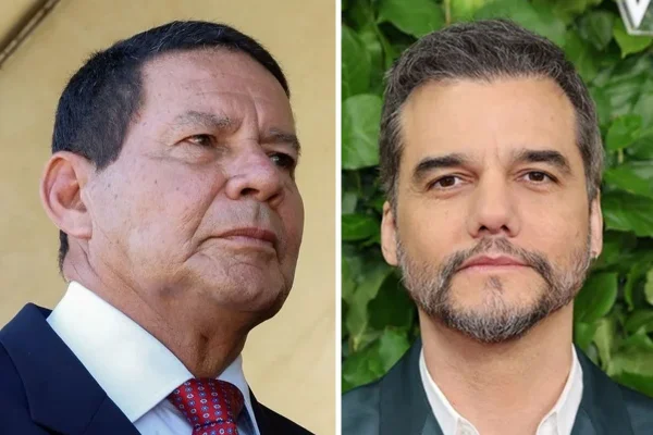 Hamilton Mourão e Wagner Moura