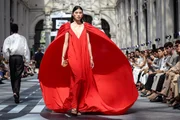Desfile da marca Pedro Del Hierro no Mercedes-Benz Fashion Week Madrid