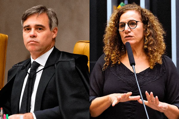 André Mendonça e Jandira Feghali