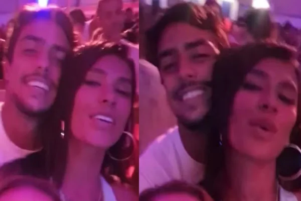 Recém-solteira, Pocah curte show em clima de romance com ex-jogador, Arthur Pelagio - Metrópoles