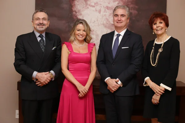 Luis Afonso Costa de Medeiros, Andressa Jordão, Orlando Leite Ribeiro e Clarice Kirst