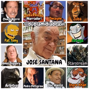 José Santana emprestou sua voz a muitas obras