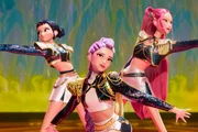 Zoey, Rumi e Mira em Guerreiras do K-Pop