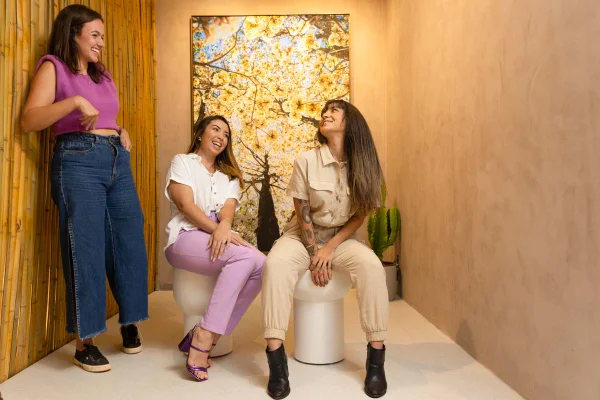 Isabela Diniz, Caroline Nogueira e Olivia Campos