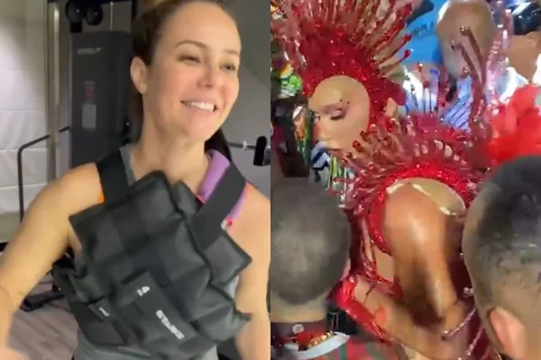 Fãs comparam preparação de Paolla Oliveira com falhas do desfile de Virginia no Carnaval 2026