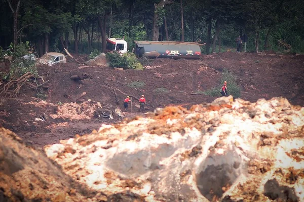 Quinze famílias são encontradas ilhadas em Brumadinho
