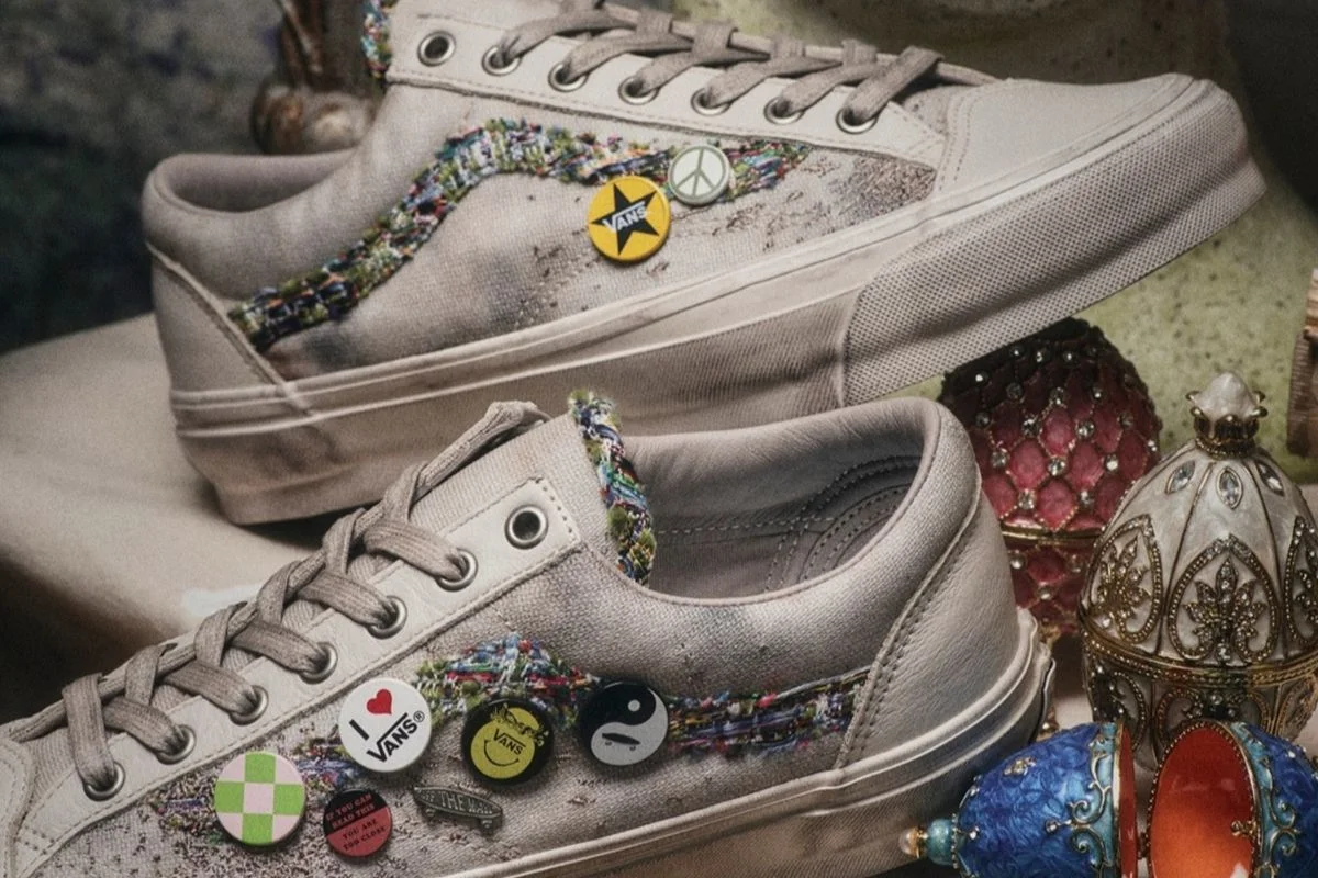 Entenda: Universo do skate e da alta-costura se encontram em novo tênis da Vans