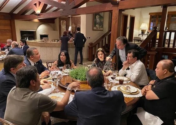 Em jantar, Ibaneis e caciques do MDB discutem coligações, CPI e Bolsonaro