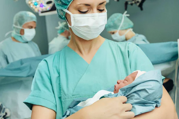 Bebe recen nascido - hospital
