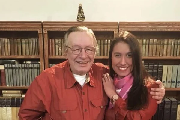Juíza Ludmila Lins Grilo, do TJMG, e Olavo de Carvalho