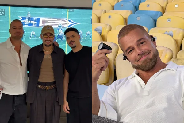 Ricky Martin, Neymar e Pedro Sampaio