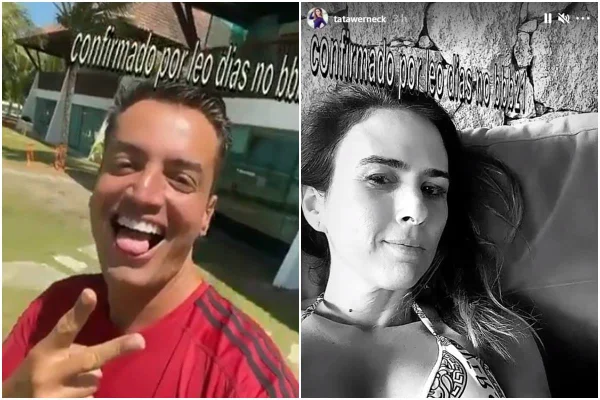 Leo Dias e Tata Werneck