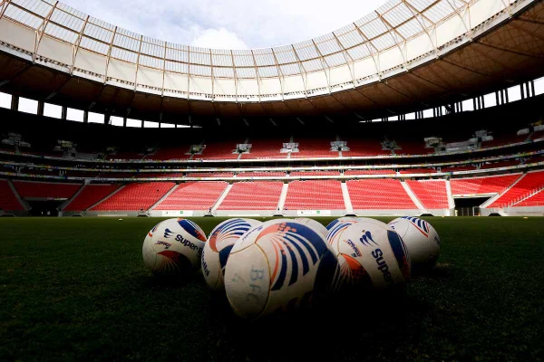 estadio mane garrincha futebol jogo bola