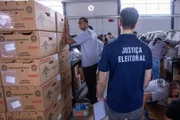Desse total, 1.105 são destinadas à votação e 87 são urnas de contingência Desse total, 1.105 são destinadas à votação e 87 são urnas de contingência