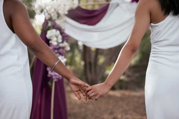Imagem colorida de casamento