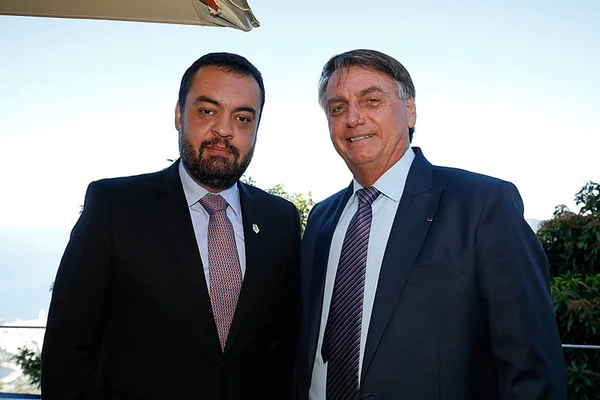 Cláudio Castro e Jair Bolsonaro