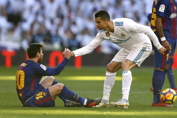 Messi e Cristiano Ronaldo