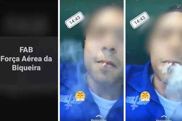 Vídeo. Em rede social, soldado chama FAB de “Força Aérea da Biqueira”